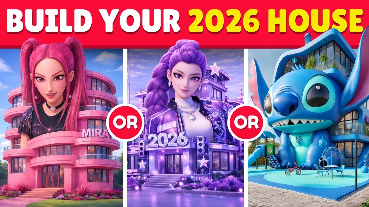 Would You Rather – Build Your New 2026 Fantasy House 🏡✨🌈💰 | Quick Quiz