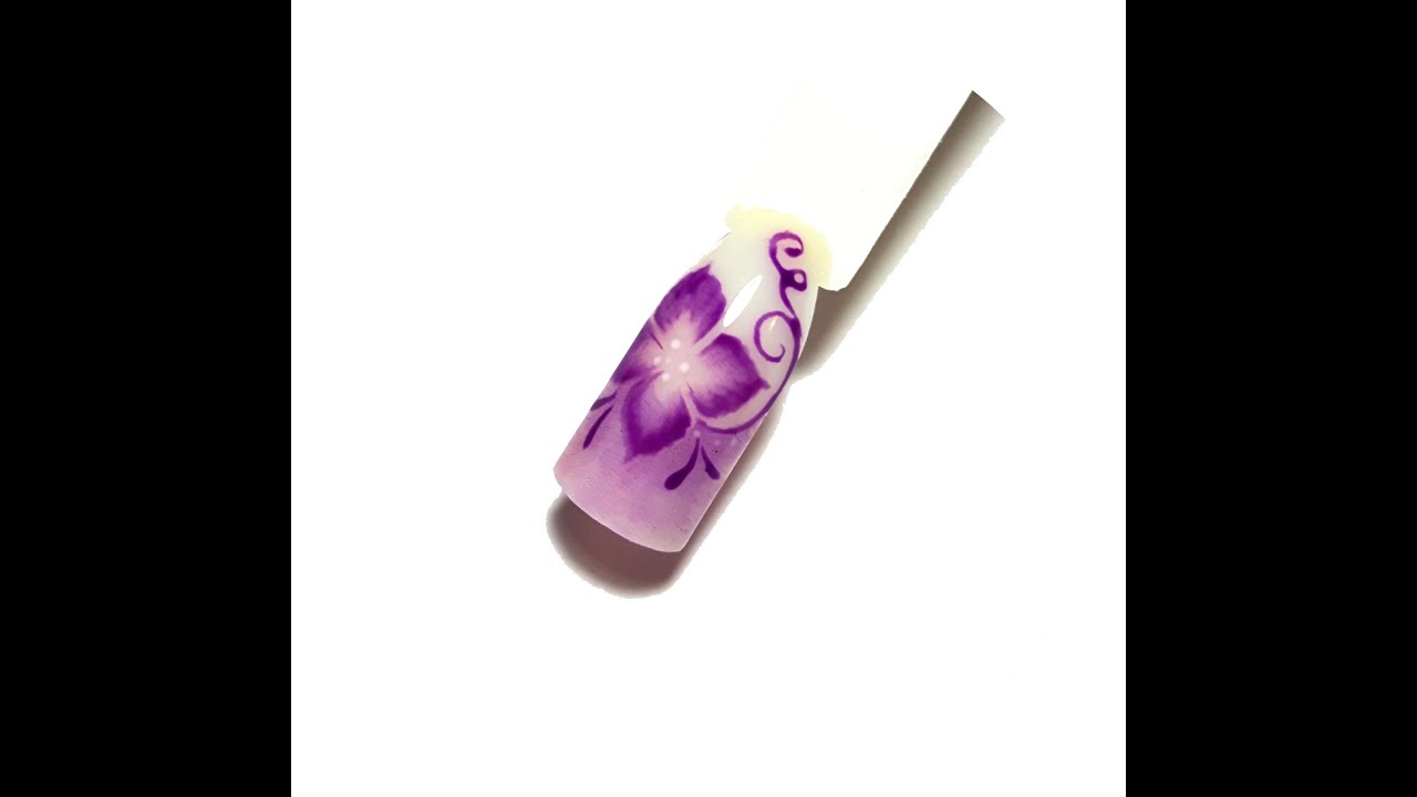 One Stroke m. Gel/ Lektion 1: Farbe einarbeiten, Pinsel reinigen usw.