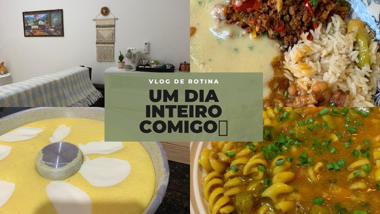 Café da manhã em paz - Preparando o almoço - Fiz bolo de milho com requeijão - Sopa com sobras!