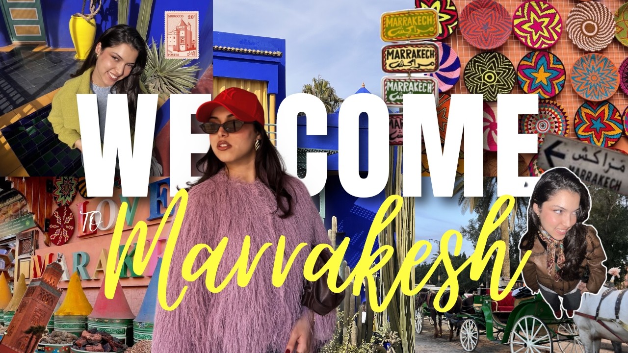 MARRAKECH TRIP I سافرت لمراكش 🇲🇦🌴