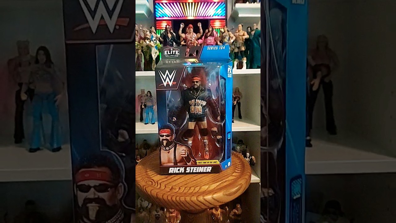 WWE Mattel Elite Series 104 Rick Steiner!  #subscribe #toys #collection #rick #steiner #dog #wcw