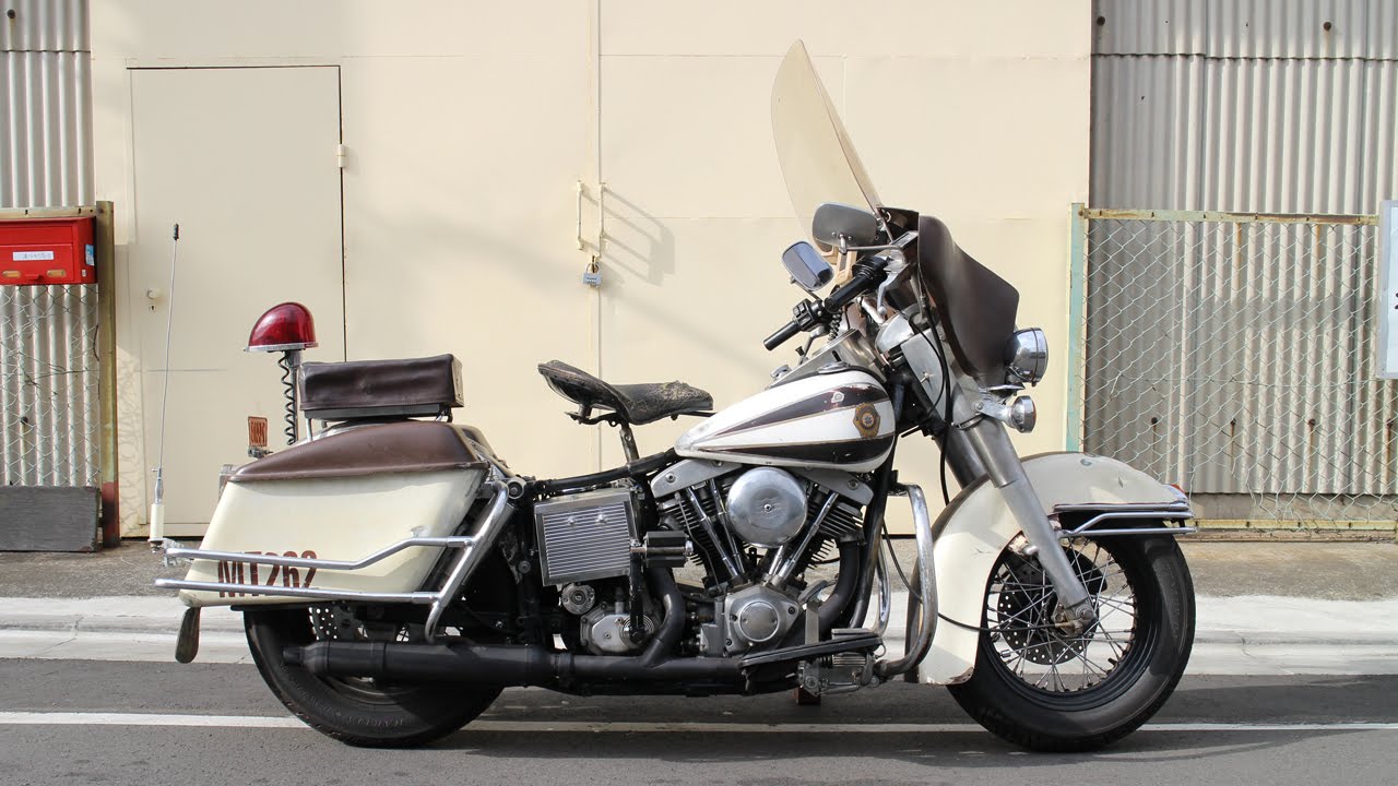 1984 FLHP HARLEY DAVIDSON SHOVELHEAD MEXICO POLICE