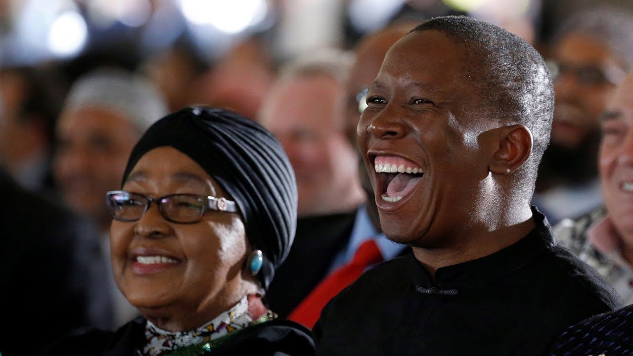 ‘Name the Cape Town airport Winnie Mandela airport’: Malema’s fiery tribute to Winnie