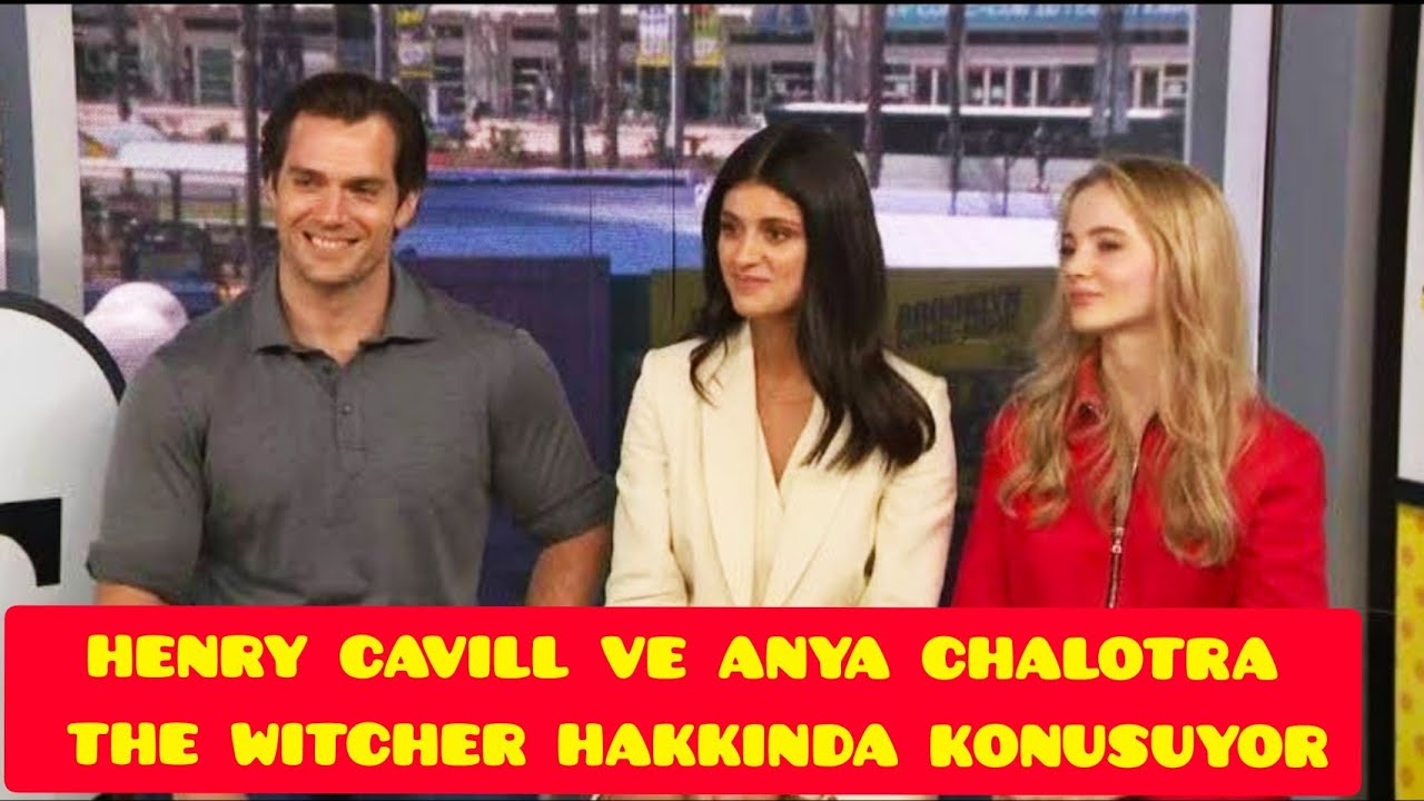 HENRY CAVILL VE ANYA CHALOTRA THE WİTCHER HAKKINDA KONUŞUYOR |TÜRKÇE ALTYAZILI