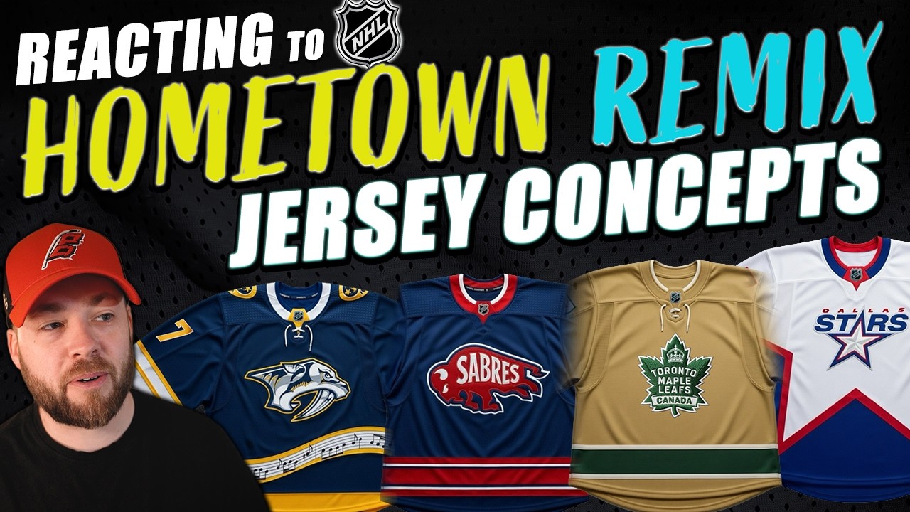 NHL Hockey Hometown Remix Jersey Concepts!