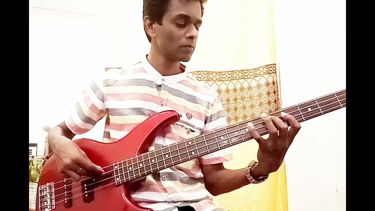 Drums Pattern එකේ හැඩය වෙනස් කල Bass guitar Patterns