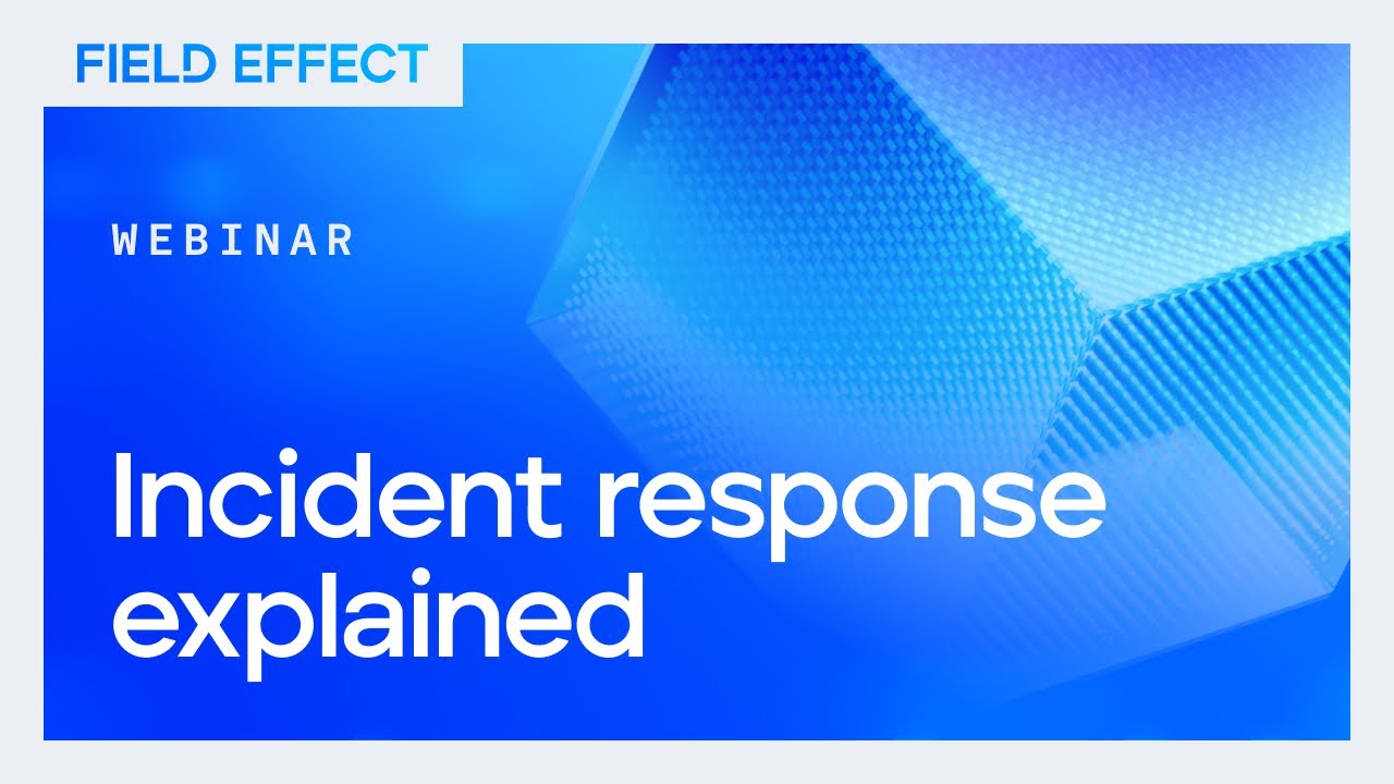 Incident response explained: Understanding the lifecycle of a cybersecurity incident