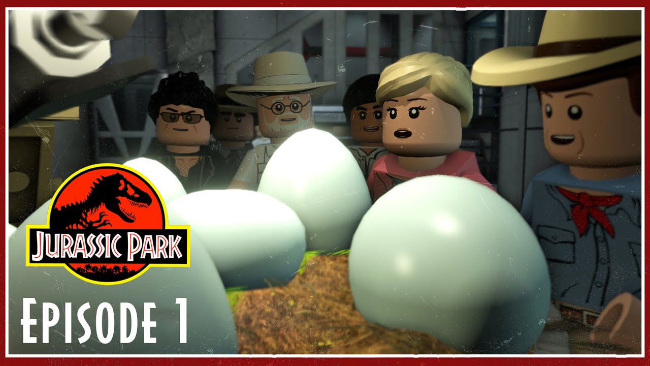 Welcome To Jurassic Park | Lego Jurassic Park | FIRST TIME PLAYING | COMMENTARY