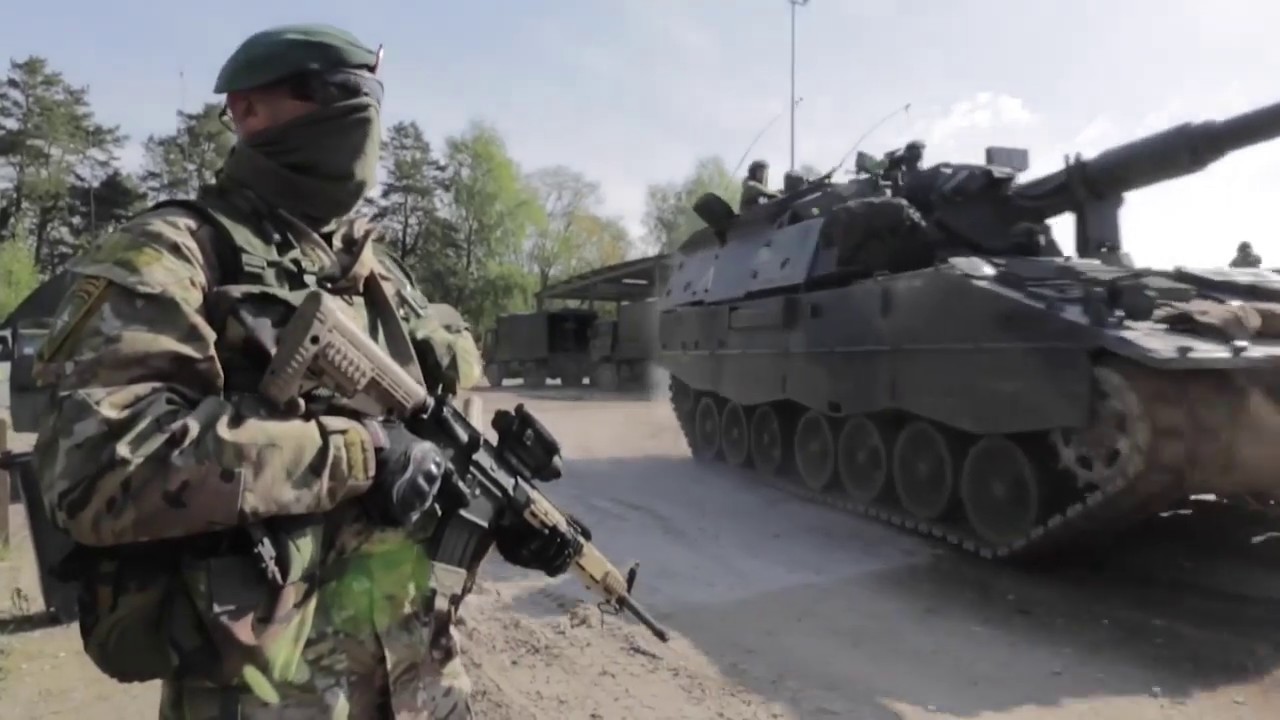 NATO enhanced Forward Presence Battlegroup Lithuania alert exercise