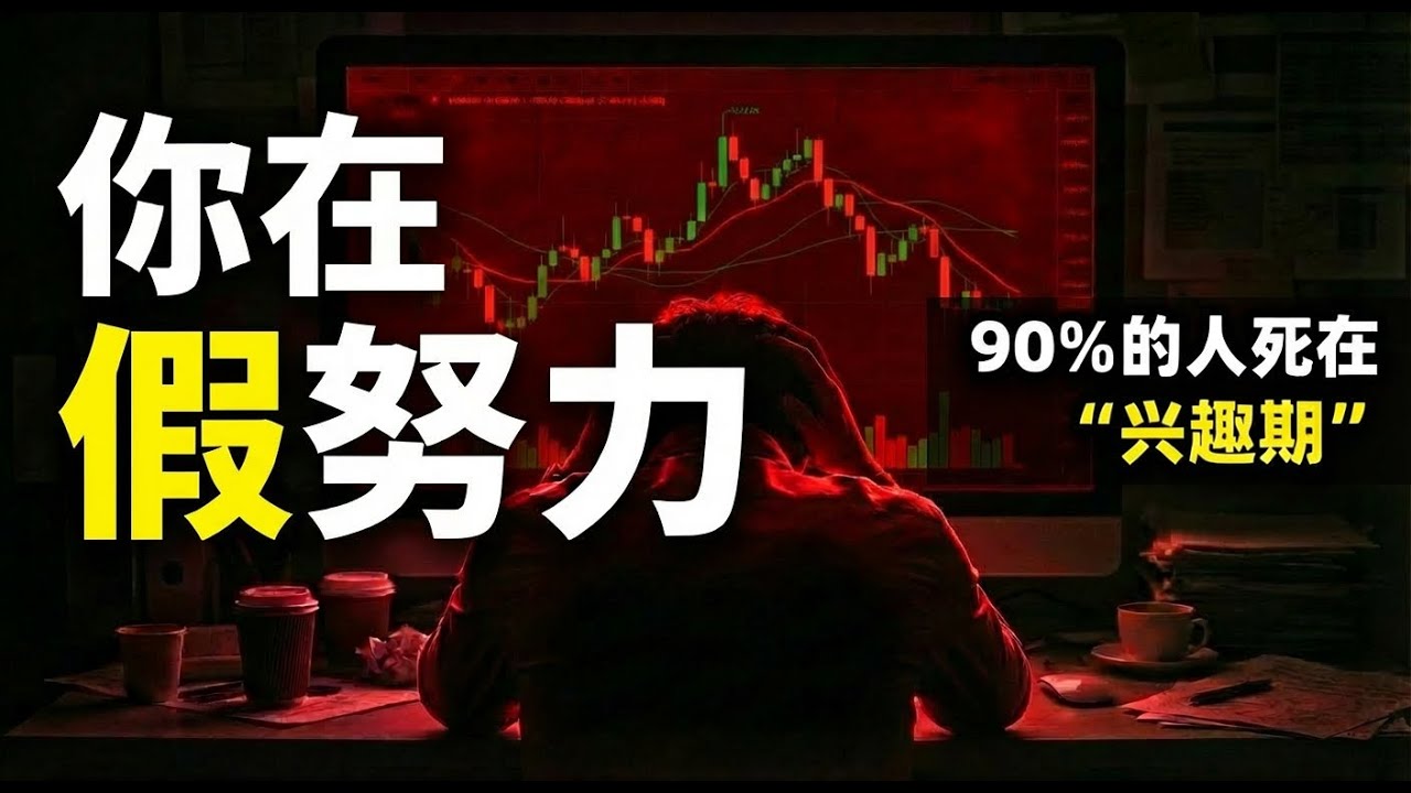 每天盯盘、疯狂学技术，为什么还是亏钱？揭秘交易圈最隐蔽的“勤奋陷阱”