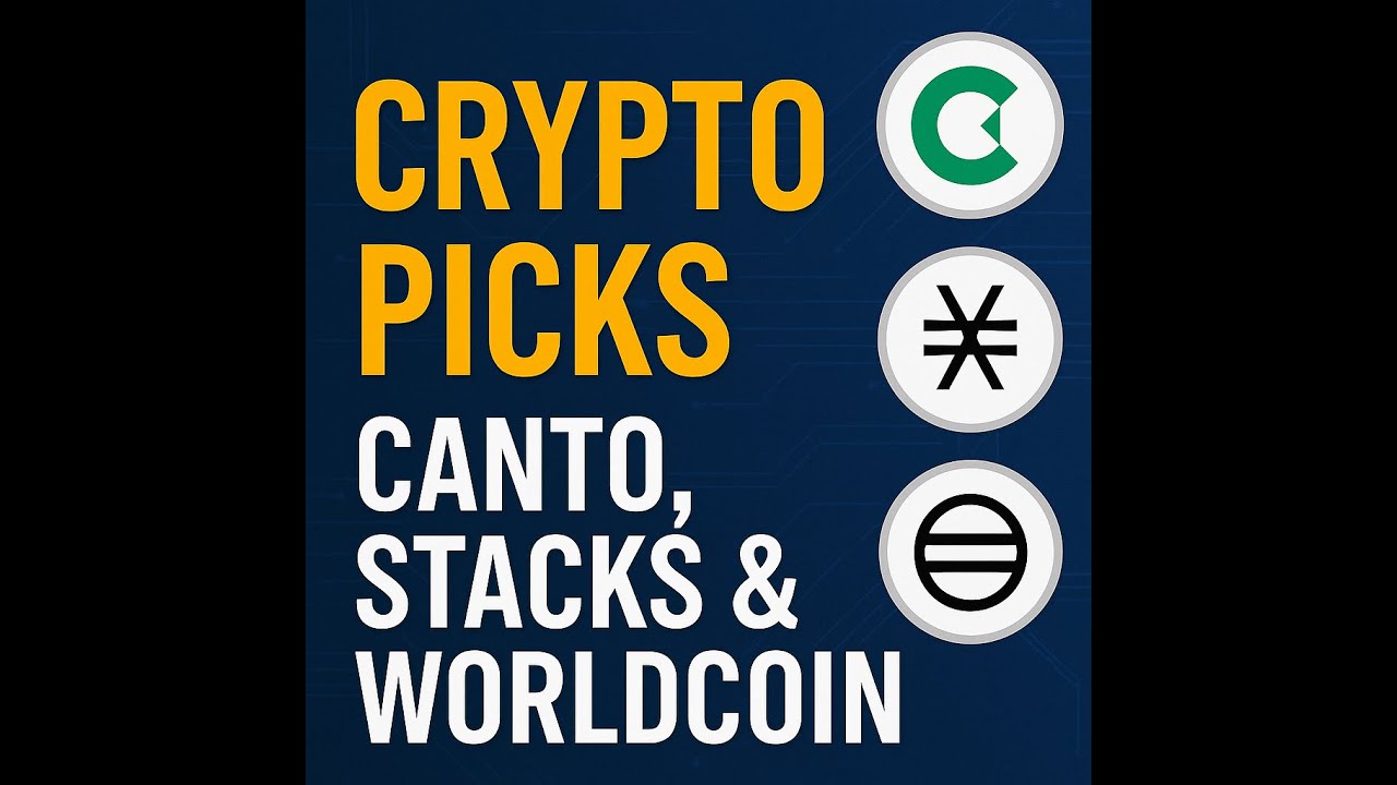 Crypto Picks: Canto, Stacks & Worldcoin | Altcoins to Watch in June 2025**