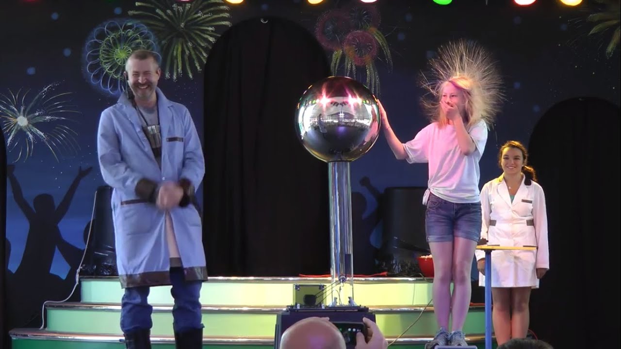 Van de Graaff and Vortex Cannons - Extreme Science 2.0 at Canobie Lake Park
