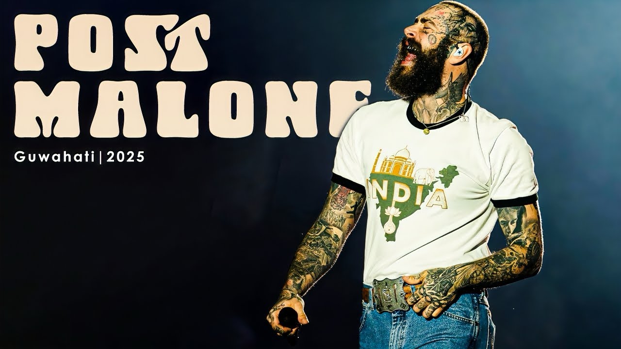 Post Malone Concert Guwahati 2025 | VIP passes | Posty 🌻