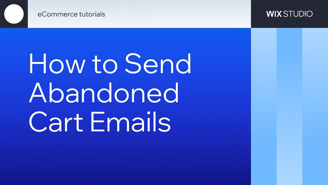 How to Send Abandoned Cart Emails