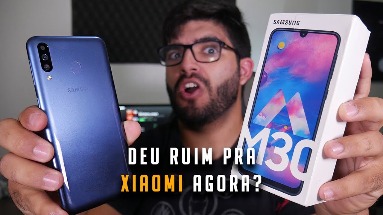 Vai desbancar os Xiaomis mesmo? Galaxy M30, tela amoled e muita bateria! Mas é bom mesmo?
