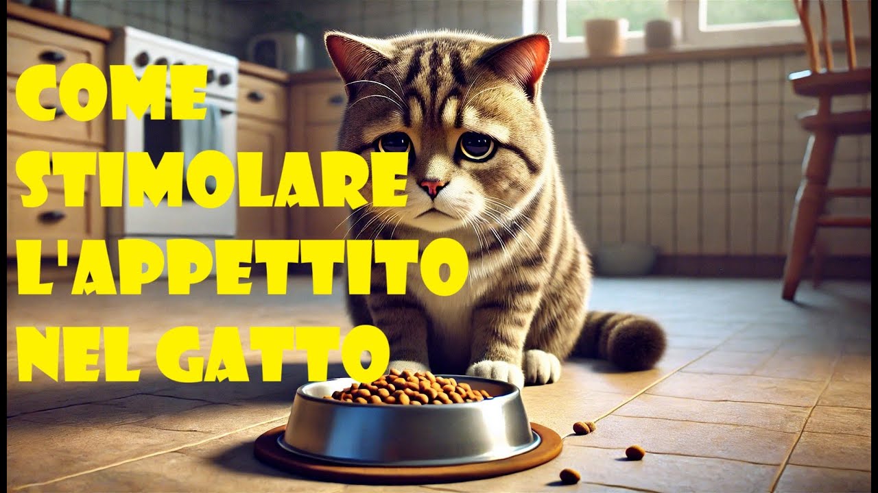 Come stimolare l'appetito nel gatto