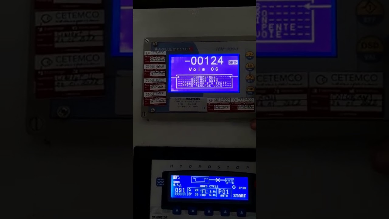 calibration ARPEGE MASTER K IDE 500I  multi voies