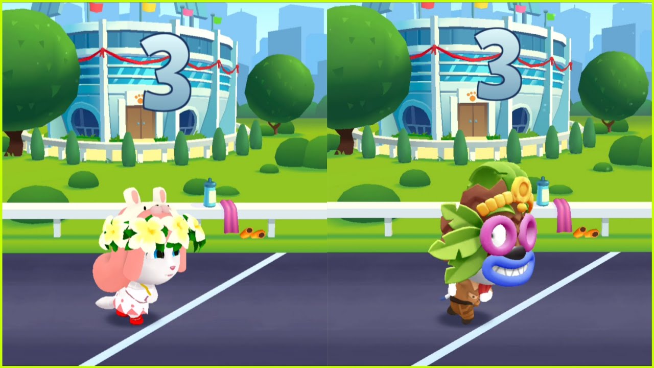 Talking Tom Gold Run - Monthly Race - Discover All 50 Characters - Android iOS Gameplay