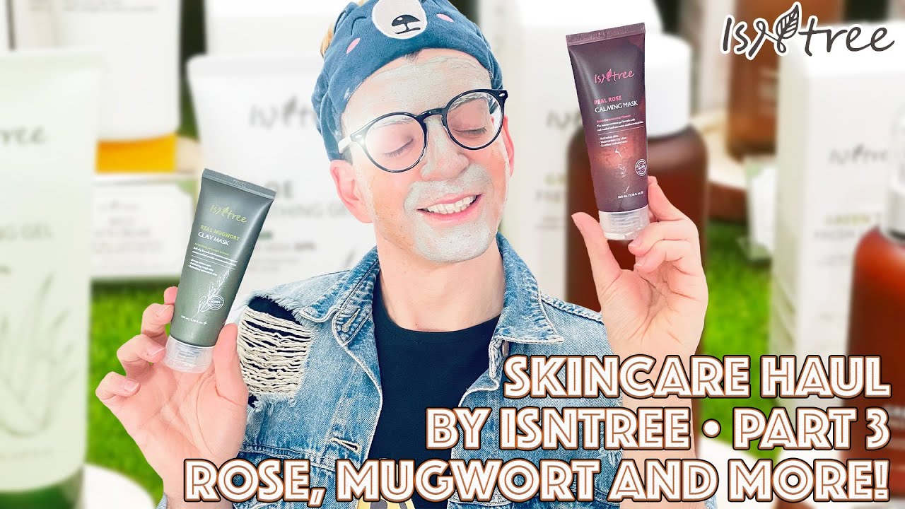 KOREAN 🇰🇷 SKINCARE 🧴 HAUL BY ISNTREE • PT. 3 • ROSE 🌹, MUGWORT 🍃 AND MORE 🧬 • BY SimiUK
