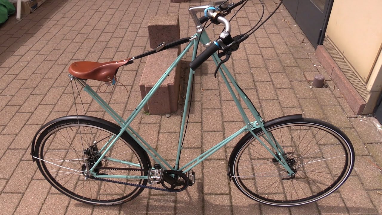 A 1890 Bike re-invented ! Copenhagen Pedersen