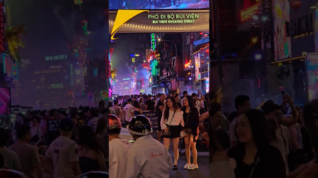 Bui Vien walking street, Ho Chi Minh City