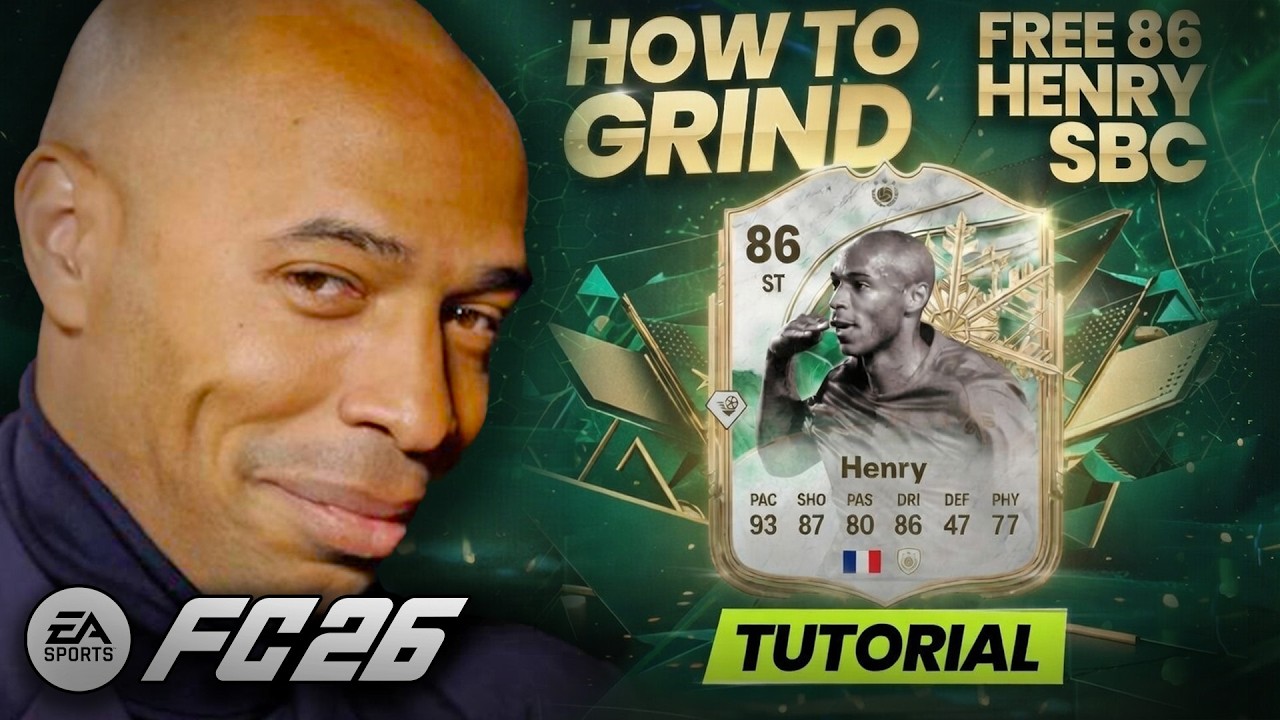 How to Get FREE 86 ICON HENRY! Grind These 8 SBCs FAST (Easy FC 26 Tutorial)
