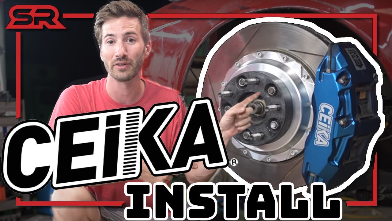 NEW CEiKA Big Brakes with Dual Drift System: Integrated hand brake in one caliper!  Review & Install