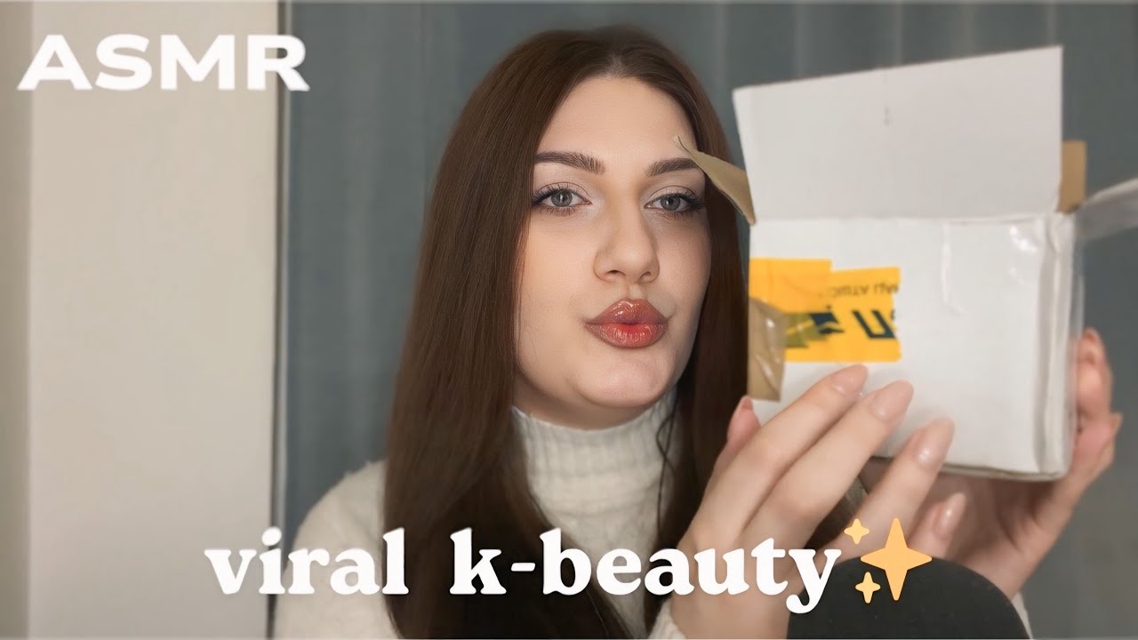 ASMR K-BEAUTY unboxing✨| Opusti se dok gledamo novu šminku💖 