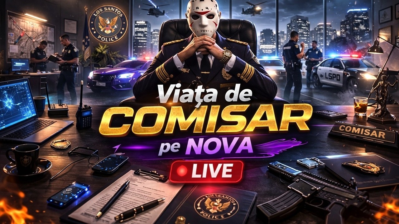 🌟LIVE #1 NOVA – COMISAR❗👮🏻‍♂️ | TICKETE NON-STOP | BĂTĂI 💥 | JAFURI 💰 | HS ON 🔫 | PATRULĂ MAXIMĂ 🚔❗🌟