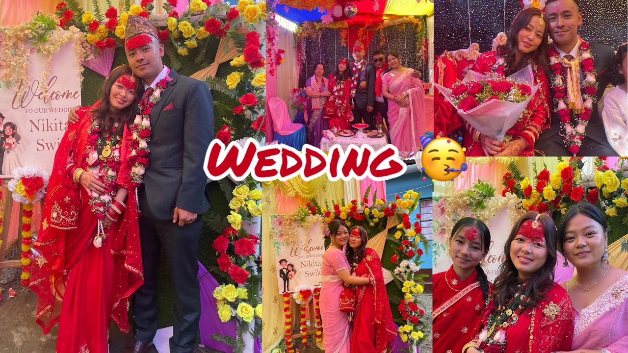 My sister’s wedding Video 🥳❤️//got too emotional 🥹🫂Nikita & Swikar #latepost #weddingvlog 