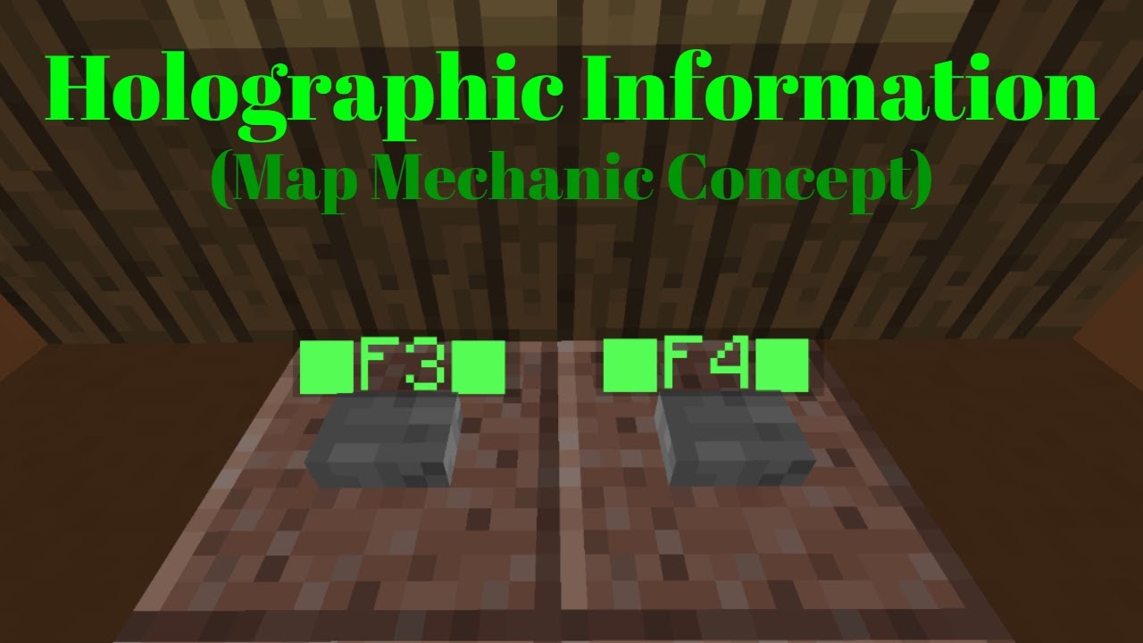 Holographic Information (Minecraft Mechanic Concept)