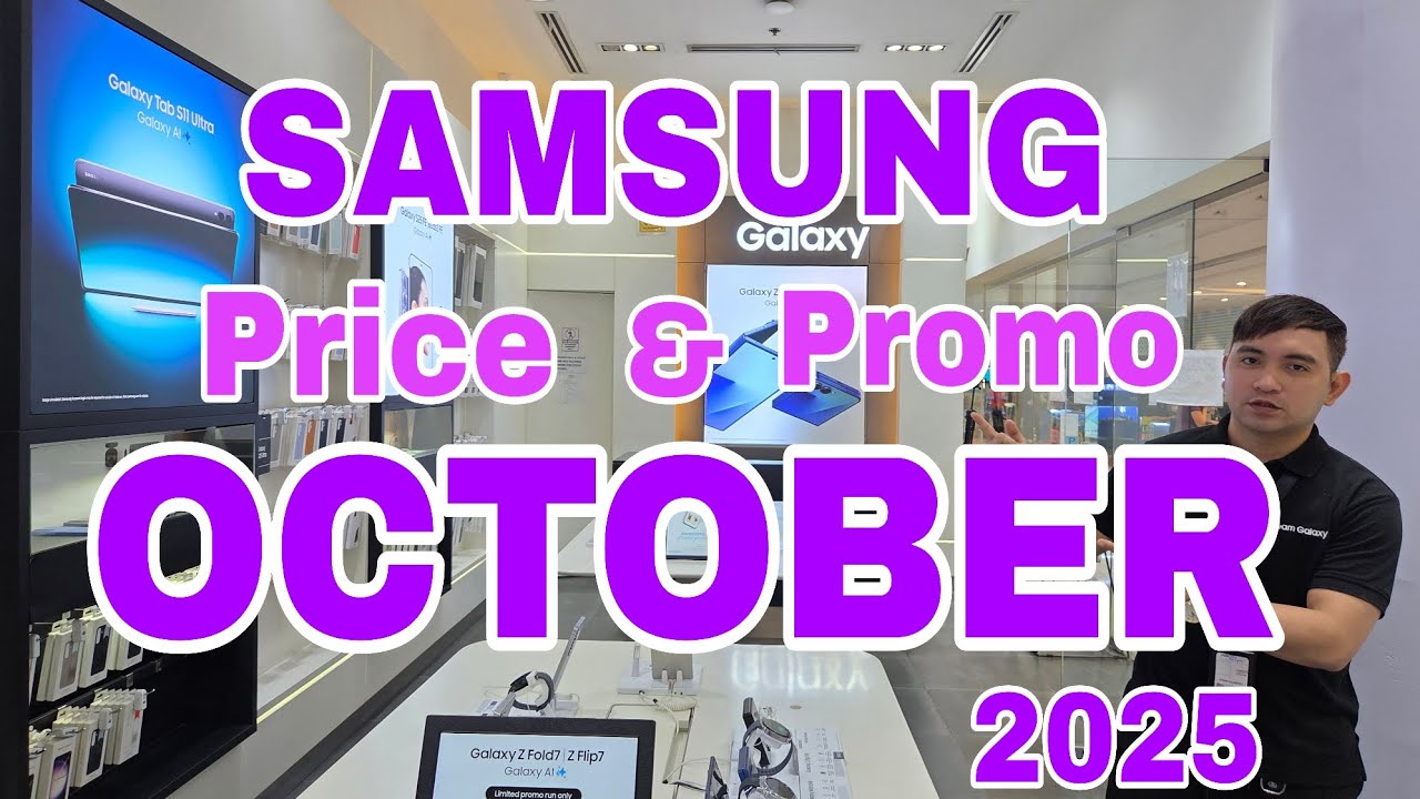 Samsung Promo & Price Update OCTOBER 2025 Philippines Official 
