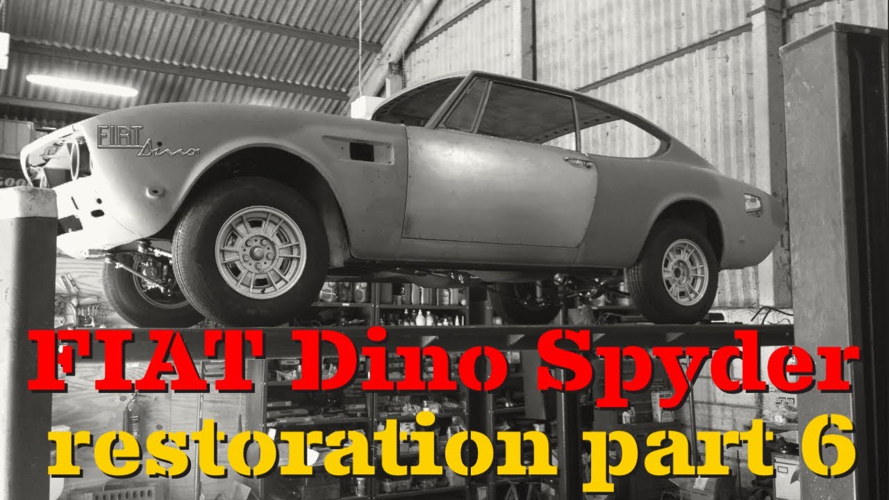 FIAT Dino Spyder restoration part 6.