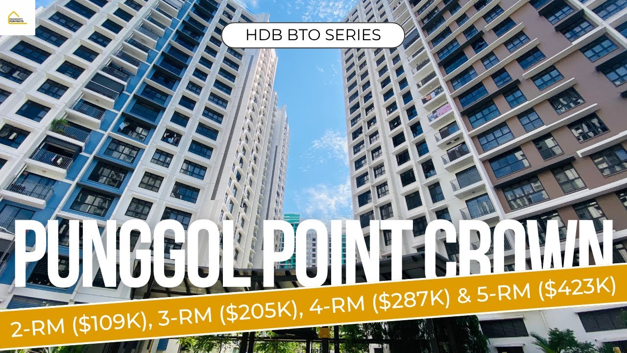 Punggol Point Crown HDB BTO Site Walk: 2-Room($109k), 3-Room($205k), 4-Room($287k) & 5-Room($423k)