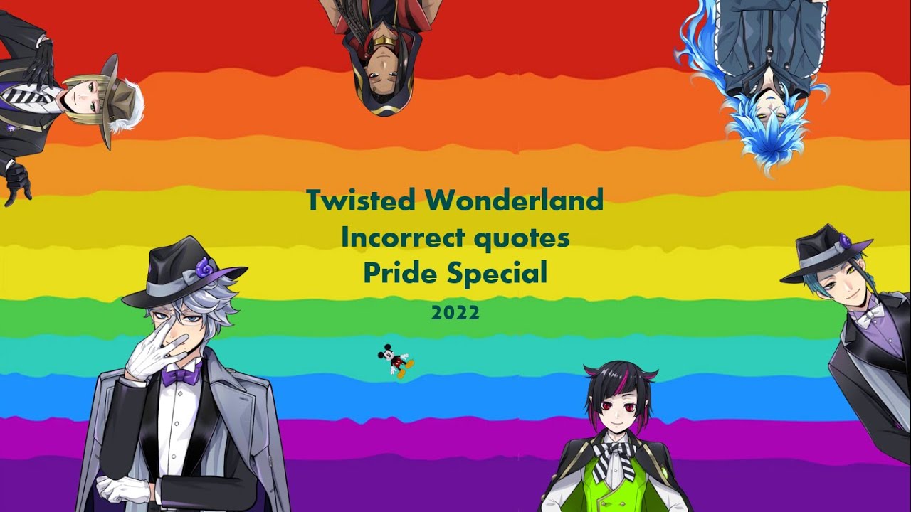 Twisted Wonderland неправильные цитаты, специальный выпуск 2022 года