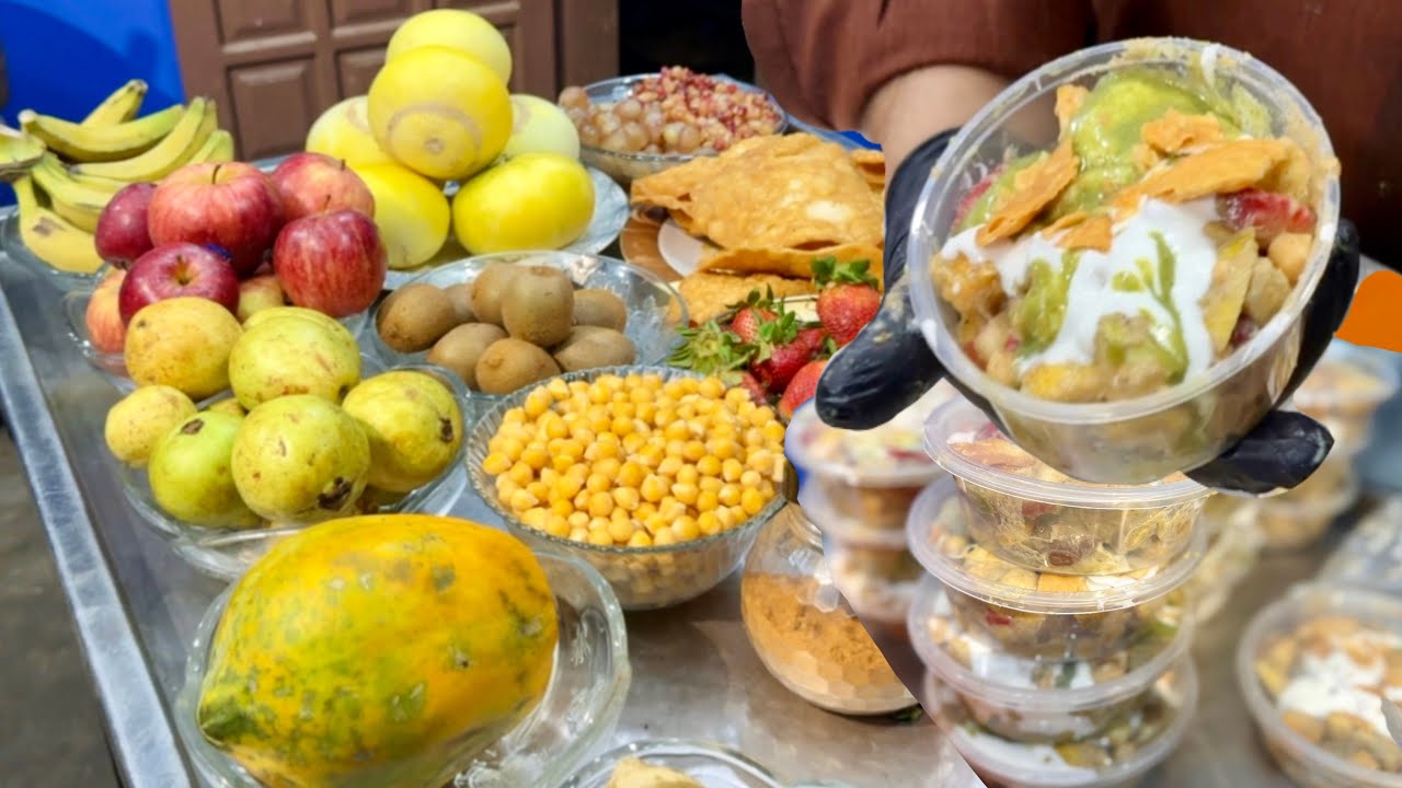 Street style fruit chaat recipe | Ramdan special SEp:11 | by Farooq ghouri