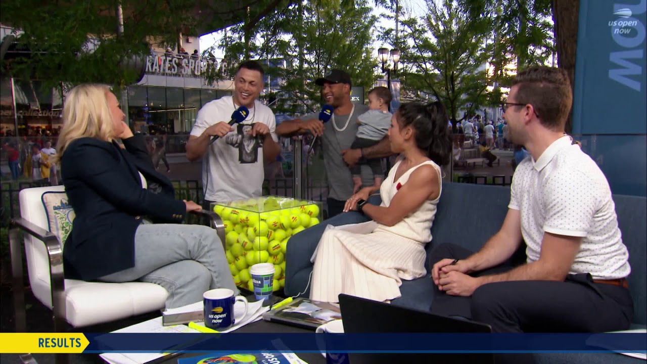 Aaron Hicks and Giancarlo Stanton - New York Yankees Interview | US Open Now Interview