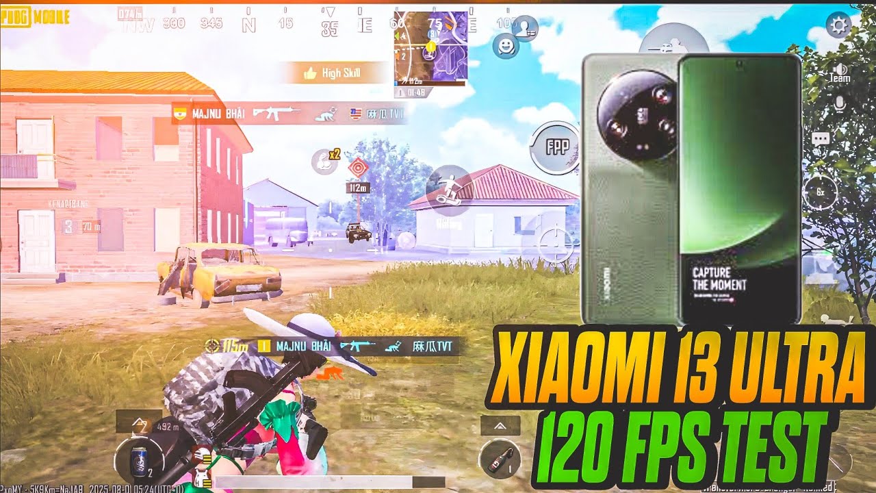 Xiaomi 13 Ultra Gaming Test | Xiaomi 13 Ultra 120 FPS Test In 2025! Best 120 FPS Gaming Phone