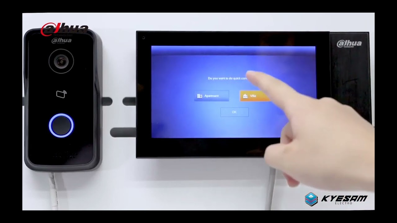 Dahua KTP02 Model Video Intercom kit