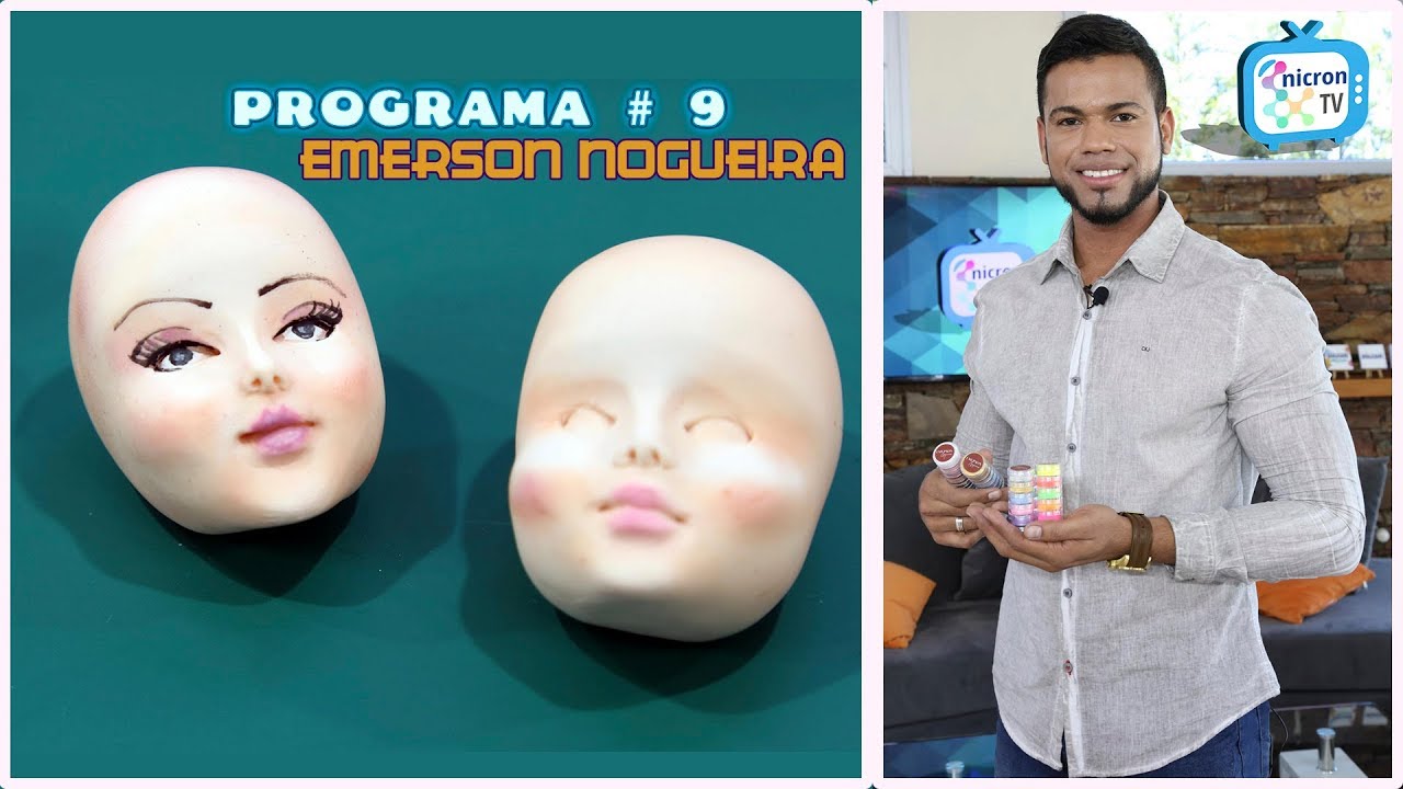 NICRON TV Como modelar rostros con Emerson Nogueira