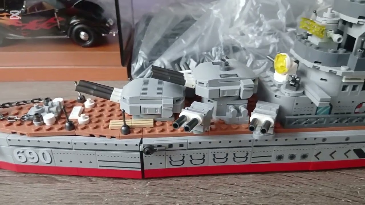 #temu Temus Lego Romboló-Hadihajó.