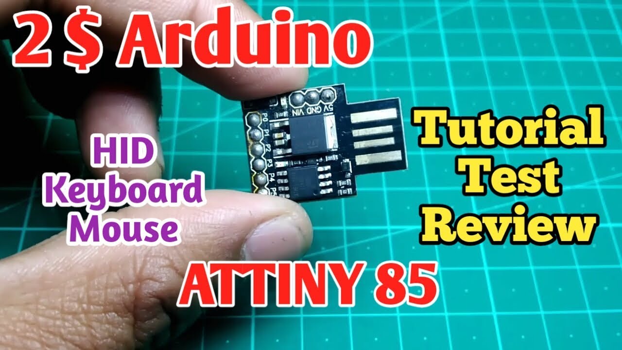 How to use Digispark ATtiny85 smallest & cheapest Arduino compatible board