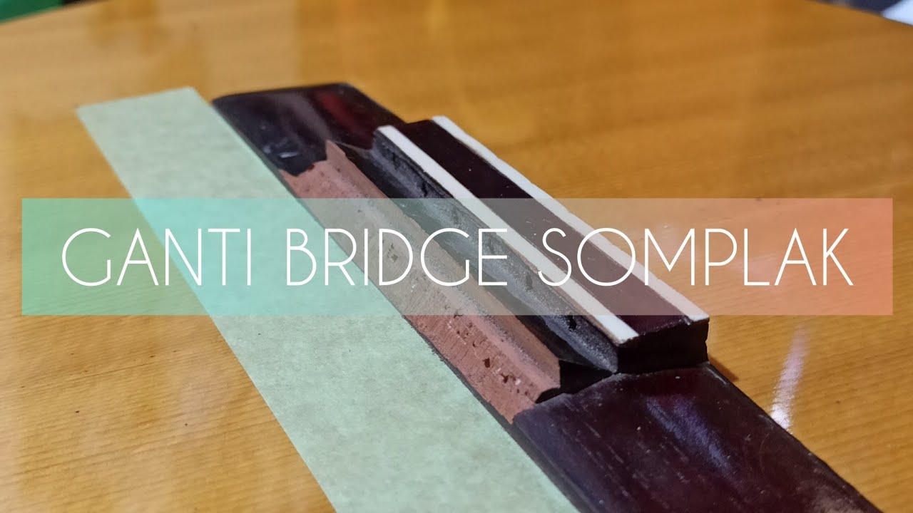 REPLACE BRIDGE ‼️ GANTI BRIDGE GITAR KLASIK