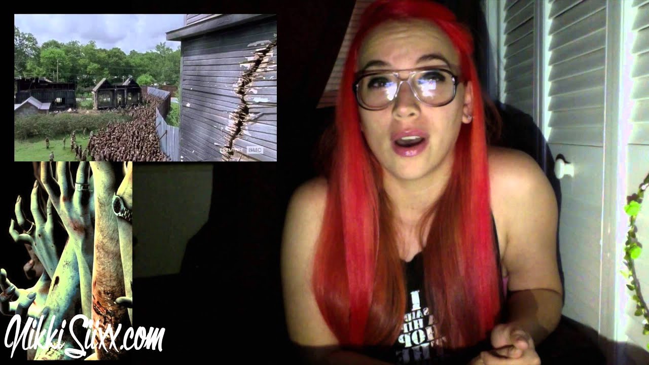 NikkiSiixx Reacts to The Walking Dead S6 EP7 Heads Up
