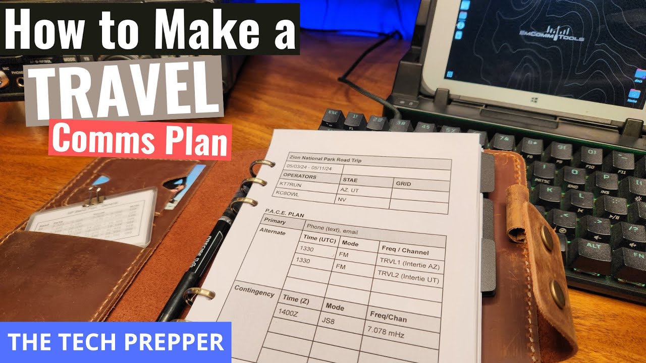 How to Make a Travel Comms Plan