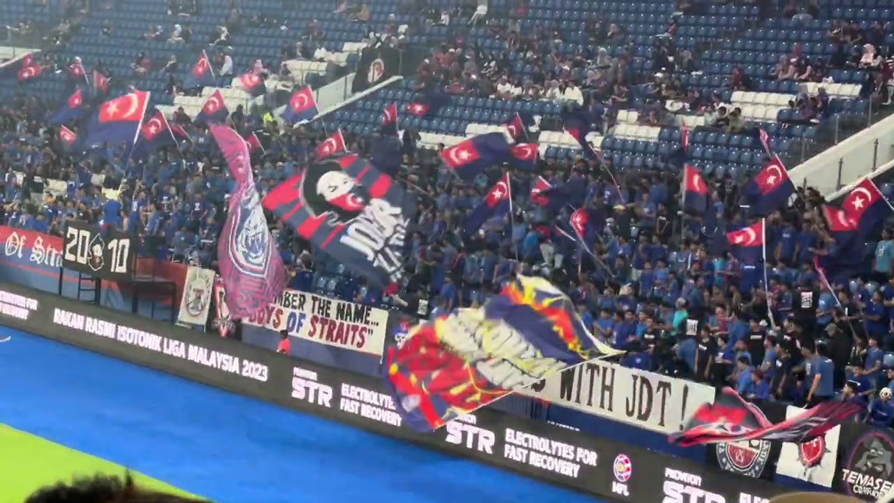 Boys of Straits - Oh Johorku, Oh Negeriku | JDT 4-1 Negeri Sembilan | Piala Malaysia 2023
