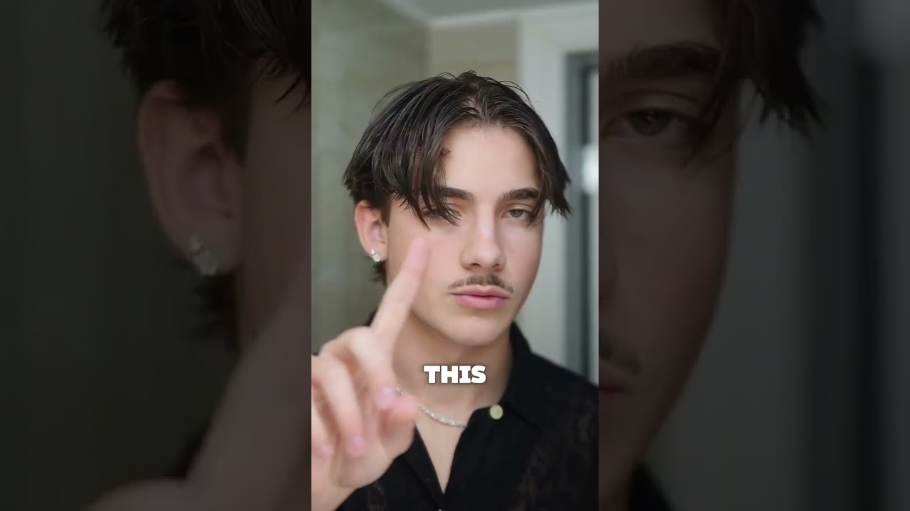 Middle Part Hairstyle Tutorial ✨