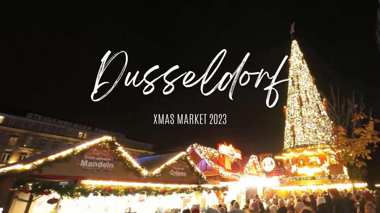 2023 杜賽道夫聖誕市集 | 最好吃的還是德國香腸啦～～ | 2023 Düsseldorf Xmas Market