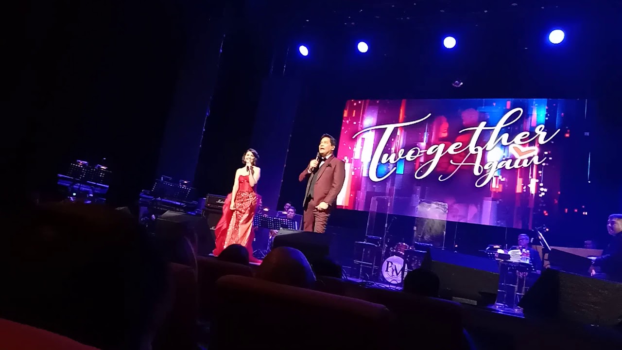 Twogether Again Opening Night : Pops Fernandez and Martin Nievera with Ken Chan and Rita Daniela