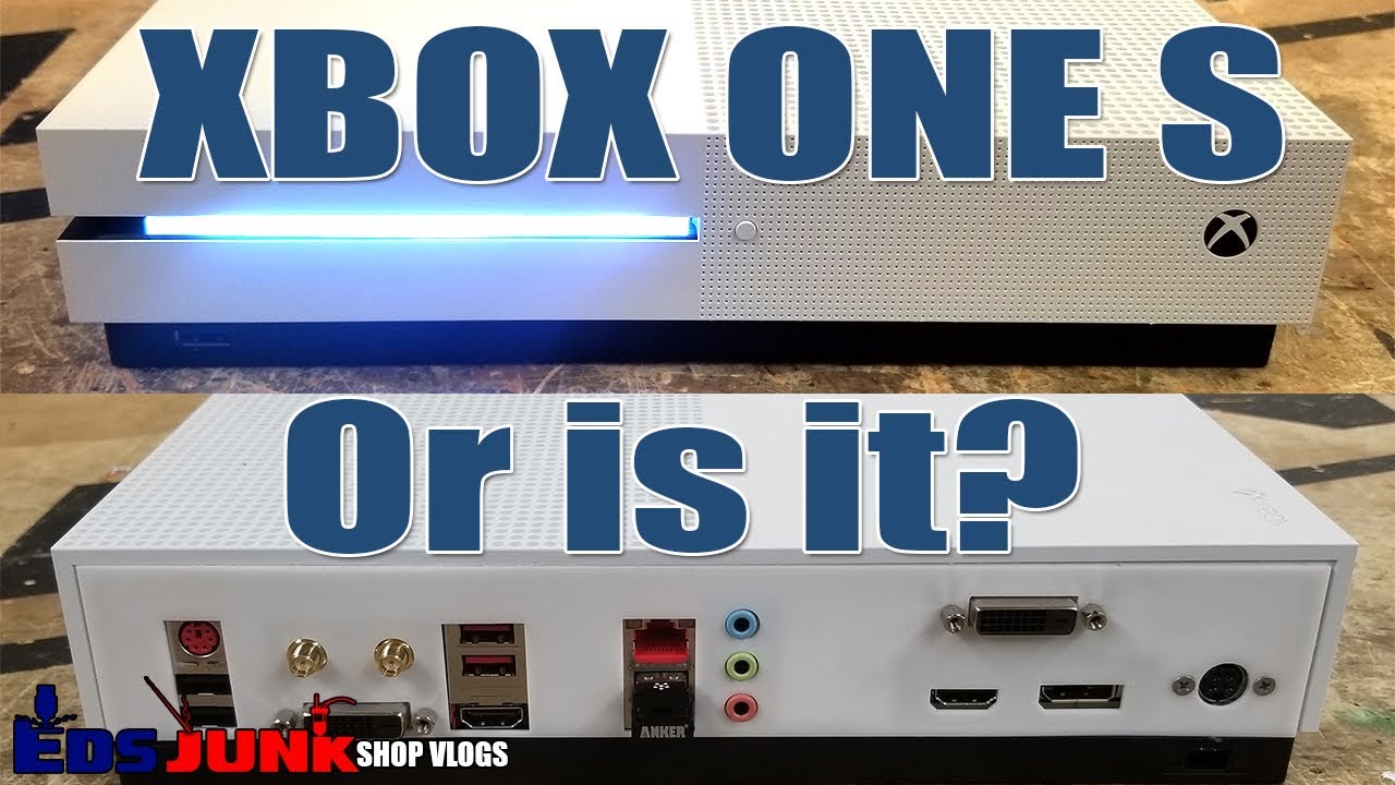 Gaming PC inside an XBOX ONE S!